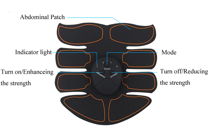 EMS Abdominal Muscle Toning Trainer